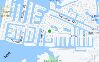 Map of 3837 Topsail Trl, New Port Richey, FL 34652, USA