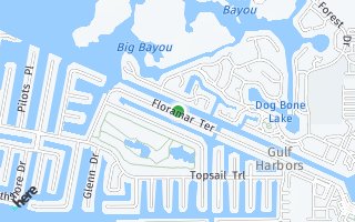 Map of 4129 Floramar Ter, New Port Richey, FL 34652, USA