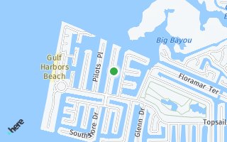 Map of 5424 Leeward Ln, New Port Richey, FL 34652, USA
