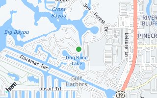 Map of 4651 Dewey Drive, New Port Richey, FL 34652, USA