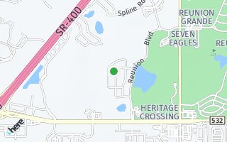 Map of 7764 LInkside Loop, Reunion, FL 34747, USA