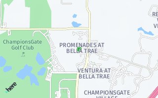 Map of 1272 Grady Lane, Champions Gate, FL 33896, USA