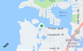 Map of 4600 Ebbtide Ln, Port Richey, FL 34668, USA