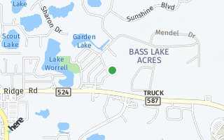 Map of 8624 Brookwood Drive, New Port Richey, FL 34654, USA
