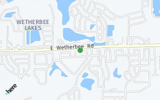 Map of 2055 Rush Bay Way, Orlando, FL 32824, USA