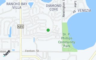 Map of 8207 CHILTON DR, ORLANDO, FL 32836, USA