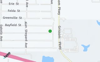 Map of 3220 Tarragon St., Cocoa, FL 32927, USA