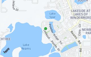 Map of 8308 Bryce Canyon Ave, Windermere, FL 34786, USA