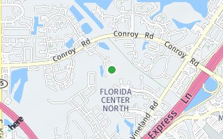 Map of 5144 CONROY RD 1037, ORLANDO, FL 32811, USA