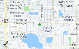 Map of 1092 E MIchigan St. Unit 1092A, Orlando, FL 32806, USA