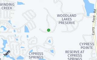 Map of 19056 Willow Ridge, Orlando, FL 32825, USA