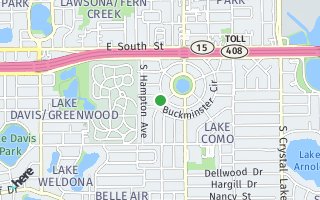 Map of 2126 Palmer St., Orlando, FL 32803, USA