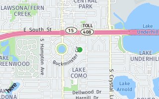 Map of 527 Buckminster Cir., Orlando, FL 32803, USA