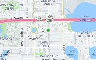 Map of 2728 Linwood Pl, Orlando, FL 32803, USA