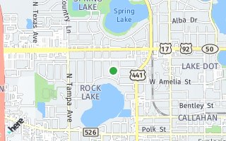 Map of 523 Ramona Lane, Orlando, FL 32805, USA