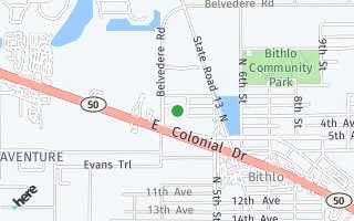 Map of 18052 2nd Ave, Orlando, FL 32820, USA