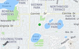 Map of 1409 Cole Rd, Orlando, FL 32803, USA