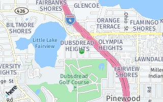 Map of 763 Baffie Ave, Winter Park, FL 32789, USA