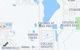 Map of 3344 Deep Water Ct, Orlando, FL 32826, USA