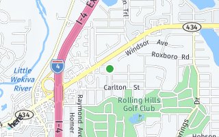 Map of 300 Virginia Ave., Longwood, FL 32750, USA