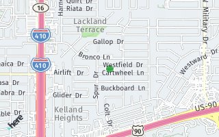 Map of 7702 Westfield BLVD, San Antonio, TX 78227, USA