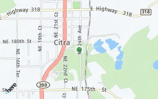 Map of 17880 NE 24th Avenue, Citra, FL 32113, USA