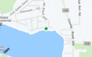 Map of 114 William Bartram, Crescent City, FL 32112, USA