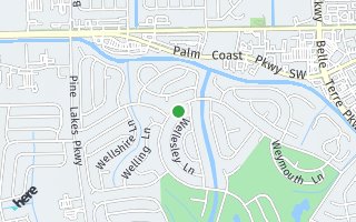 Map of 185 Wellington Drive, Palm Coast, FL 32164, USA
