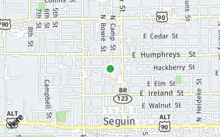 Map of 203 W Krezdorn, Seguin, TX 78155, USA