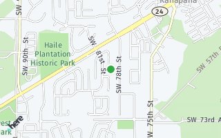 Map of 6639 SW 80th Street, Gainesville, FL 32608, USA