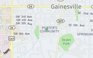 Map of 620 SW 4th St, Gainesville 32601, FL Gainesvill, USA