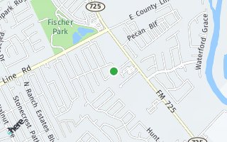 Map of 2130 Gladstone Place, New Braunfels, TX 78130, USA