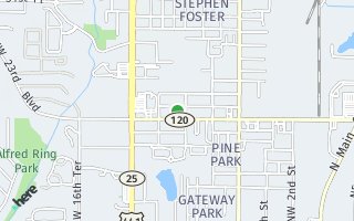Map of 1019 NW 24th Avenue, Gainesville, FL 32609, USA