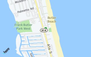 Map of 5835 Rudolph Ave, St. Augustine, FL 32080, USA