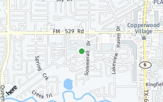Map of 16311  Oakside Hollow Lane, Houston, TX 77084, USA