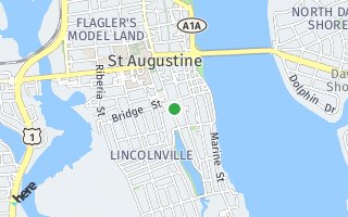 Map of 159 Cordova St, St. Augustine, FL 32084, USA