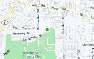 Map of 14410 Sandalfoot Street, Houston, TX 77095, USA