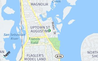 Map of 46 Osceola St, St. Augustine, FL 32084, USA