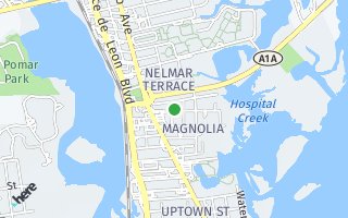 Map of 22 Dufferin St, St. Augustine, FL 32084, USA