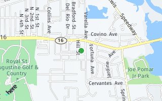 Map of 224 St George, St. Augustine, FL 32084, USA