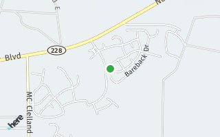 Map of 15534 Bareback Drive, Jacksonville, FL 32234, USA