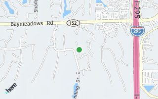 Map of 8707 Nathans Cove Ct, Jacksonville, FL 32256, USA