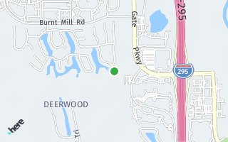 Map of 7814 Chipwood Ln, Jacksonville, FL 32256, USA