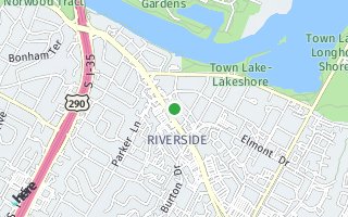 Map of 1920 E Riverside Dr, AUSTIN, TX 78741, USA