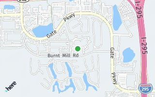 Map of 10961 Burnt Mill Rd Unit 1232, Jacksonville, FL 32256, USA