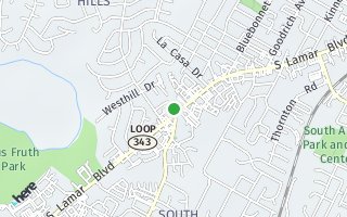 Map of 2718 South Lamar Blvd, Austin, TX 78704, USA