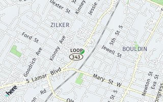 Map of 1501 South Lamar Blvd, Austin, TX 78704, USA