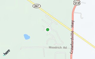 Map of 107 Geranium Trace Crawfordville FL 32327, Crawfordville, FL 32327, USA
