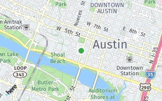 Map of 420 W. 3rd Street, Austin, TX 78701, USA