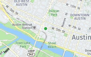 Map of 310 Bowie St, Austin, TX 78703, USA